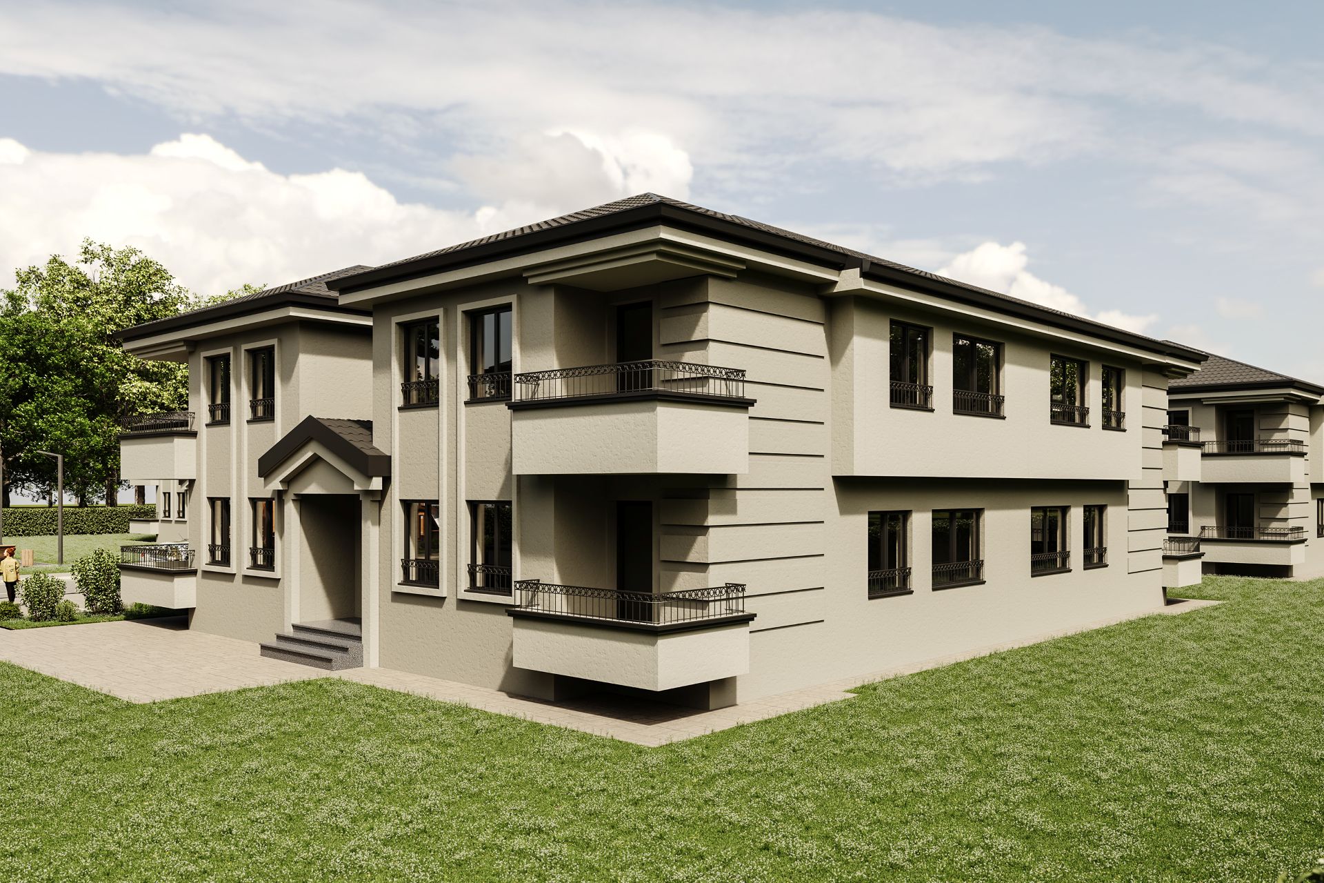 Render stambenog objekta u kompleksu Green Park Jakovo